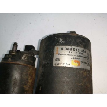 Recambio de motor arranque para audi tt (8n3/8n9) 1.8 t coupe (132kw) referencia OEM IAM 0986018040  