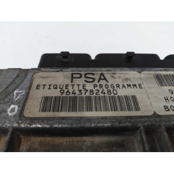 Recambio de centralita motor uce para peugeot 206 berlina 1.4 referencia OEM IAM 9643782480 9637706180 GESTION