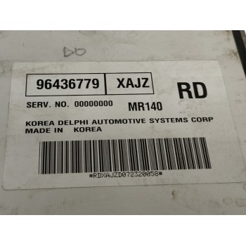 Recambio de centralita motor uce para chevrolet aveo 1.4 cat referencia OEM IAM 96436779  