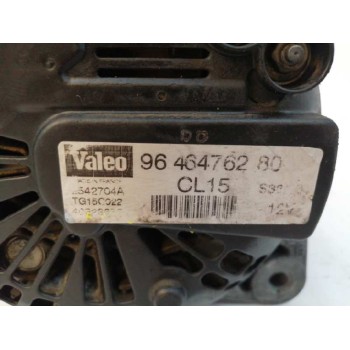 Recambio de alternador para peugeot 206 berlina 1.4 hdi referencia OEM IAM 9646476280 CL15 