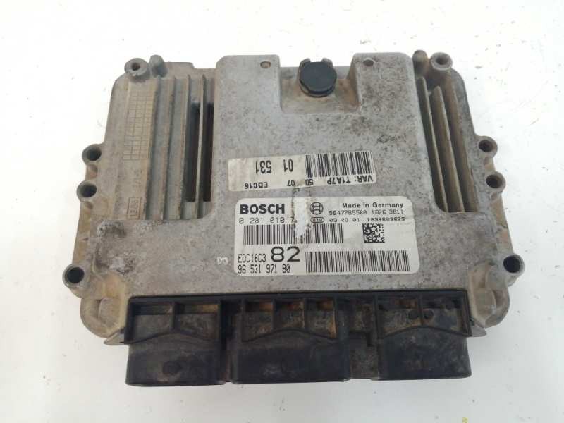 Recambio de centralita motor uce para peugeot 206 berlina 1.4 hdi referencia OEM IAM 9653197180 9647785580 