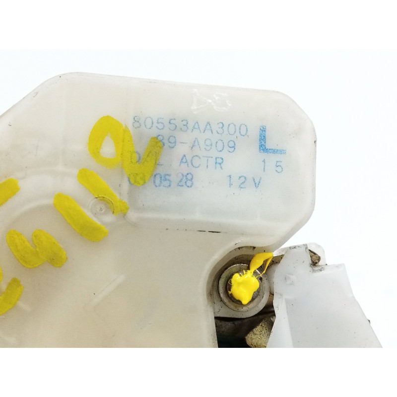 CERRADURA PUERTA TRASERA IZQUIERDA 89A909