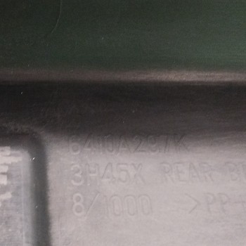 Recambio de paragolpes trasero para mitsubishi outlander (cw0) 2.2 di-d cat referencia OEM IAM 6410A297K  