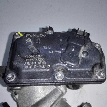 Recambio de caja mariposa para citroën jumpy fugón 2.0 blue-hdi fap referencia OEM IAM 9806625280  