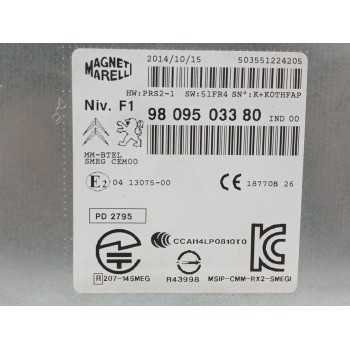 Recambio de sistema navegacion gps para peugeot 2008 (--.2013) 1.6 e-hdi fap referencia OEM IAM 9809503380  