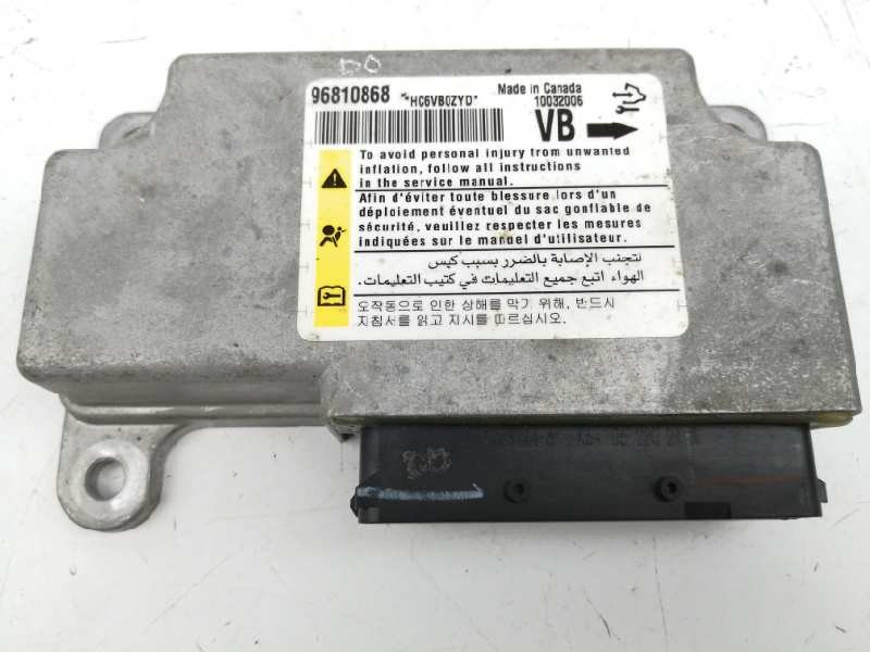 Recambio de centralita airbag para opel antara 2.0 cdti cat (z 20 dmh / llw) referencia OEM IAM 96810868 Recambio de centralita airbag para opel antara 2.0 cdti cat (z 20 dmh / llw) referencia OEM IAM 96810868