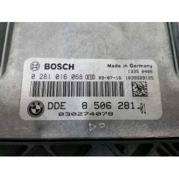 Recambio de centralita motor uce para bmw serie 1 berlina (e81/e87) 116d referencia OEM IAM 8506281 0281016068 