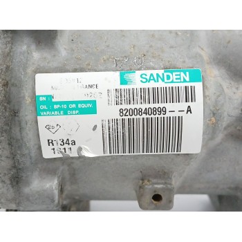 Recambio de compresor aire acondicionado para dacia sandero (bs_) 1.2 16v referencia OEM IAM 8200840899A  