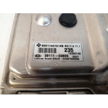 Recambio de centralita motor uce para kia rio 1.2 cat referencia OEM IAM 3911103855 9001140731KB 
