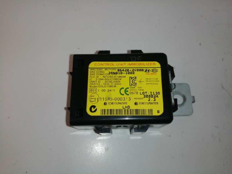 Recambio de centralita inmovilizador para kia rio 1.2 cat referencia OEM IAM 954202V000 Recambio de centralita inmovilizador para kia rio 1.2 cat referencia OEM IAM 954202V000