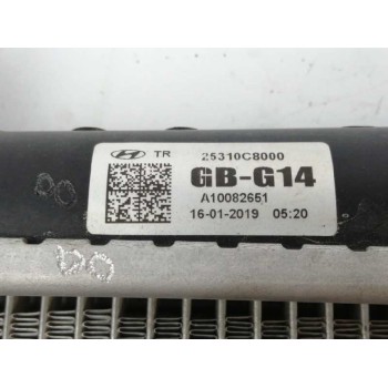 Recambio de radiador agua para hyundai i20 1.2 cat referencia OEM IAM 25310C8000  