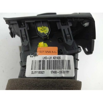 Recambio de rejilla aireadora para hyundai i20 1.2 cat referencia OEM IAM 97480C8000 DELANTERA IZQUIERDA 