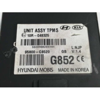 Recambio de modulo electronico para hyundai i20 1.2 cat referencia OEM IAM 95800C8520  