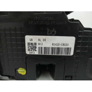 Recambio de cerradura puerta trasera izquierda para hyundai i20 1.2 cat referencia OEM IAM 81410C8020  