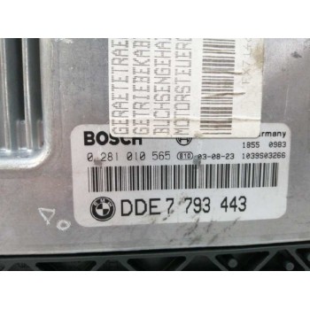 Recambio de centralita motor uce para bmw serie 3 berlina (e46) 2.0 16v diesel cat referencia OEM IAM 7793443 0281010565 