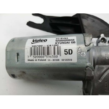 Recambio de motor limpia trasero para hyundai i20 1.2 cat referencia OEM IAM 98700C8100  