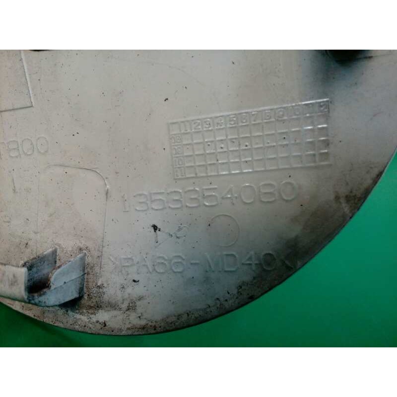 TAPA EXTERIOR COMBUSTIBLE