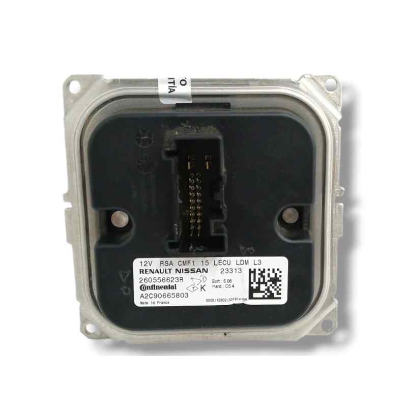 Recambio de centralita faros xenon para renault trafic iii autobús (jg_) 2.0 dci 150 (jgmu) referencia OEM IAM 260556623R A2C906