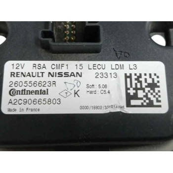 Recambio de centralita faros xenon para renault trafic iii autobús (jg_) 2.0 dci 150 (jgmu) referencia OEM IAM 260556623R A2C906