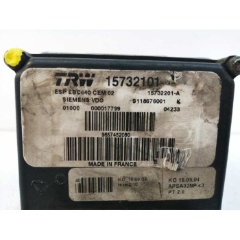 Recambio de abs para peugeot 407 st sport referencia OEM IAM 9657462080  S118676001