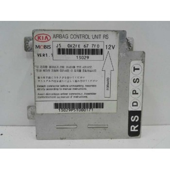 Recambio de centralita airbag para kia carens 2.0 crdi ex monovolumen referencia OEM IAM 0K2FE677F0 J50K2FE677FO 