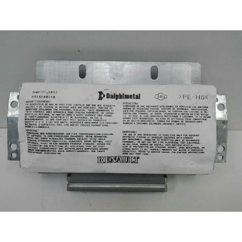 Recambio de airbag delantero derecho para renault clio iii luxe privilege referencia OEM IAM 8200303496 PB15100140 