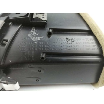 Recambio de rejilla aireadora para honda cr-v 1.6 dtec cat referencia OEM IAM 77610TOAA0 CENTRAL DERECHA E93501110