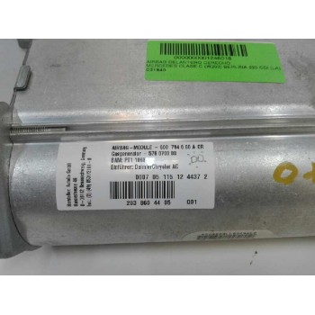 Recambio de airbag delantero derecho para mercedes-benz clase c (w203) berlina 220 cdi (la) (203.008) referencia OEM IAM 6007940