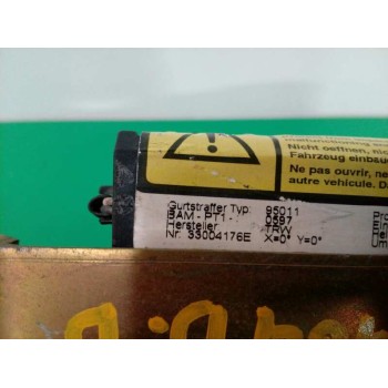 Recambio de cinturon seguridad delantero derecho para peugeot boxer caja cerrada (rs2850)(290/330)(´02) 330 c  td referencia OEM