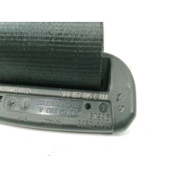 Recambio de cinturon seguridad trasero izquierdo para seat leon (5f1) 1.5 16v tsi act referencia OEM IAM 5F0857805C  