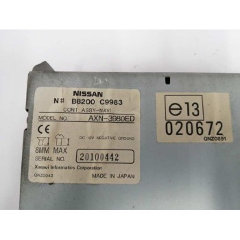 Recambio de sistema navegacion gps para nissan primera berlina (p12) 2.0 16v cat referencia OEM IAM B8200C9983 AXN3980ED 