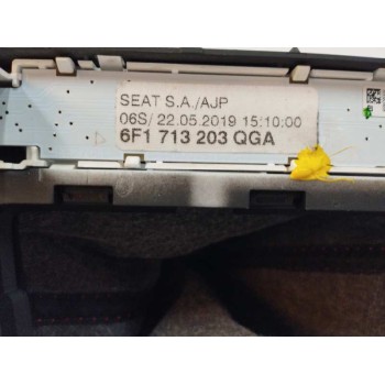 Recambio de guarnecidos palanca cambio para seat ibiza (kj1) 1.0 tsi referencia OEM IAM 6F1713203QGA CON INDICADOR DSG SOPORTE D