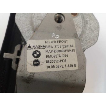 Recambio de elevalunas delantero derecho para mini mini (r56) cooper referencia OEM IAM 2753722 0130822375 