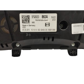 Recambio de cuadro instrumentos para seat leon (5f1) 2.0 tdi referencia OEM IAM 5F0920863A A2C94688500 