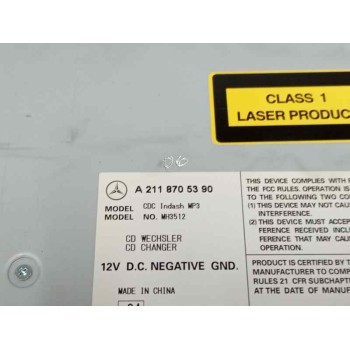 Recambio de sistema audio / radio cd para mercedes-benz clase r (w251, v251) r 280 cdi (251.121, 251.026, 251.126) referencia OE