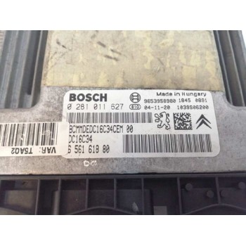 Recambio de centralita motor uce para peugeot 307 (s1) 1.6 hdi referencia OEM IAM 9656161880 0281011627 9653958980