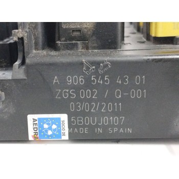 Recambio de caja reles / fusibles para mercedes-benz sprinterii caja cerrada (desde 01.06) 2.1 cdi cat referencia OEM IAM A90654