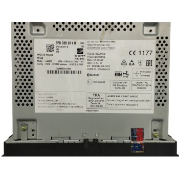 Recambio de sistema audio / radio cd para seat ibiza (6p1) style referencia OEM IAM 5F0035871B  