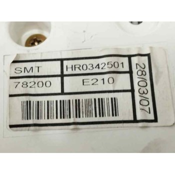 Recambio de cuadro instrumentos para honda civic berlina 5 (fk) 1.8 vtec cat referencia OEM IAM 78200E210 OBSERVAR FOTO TYPE R