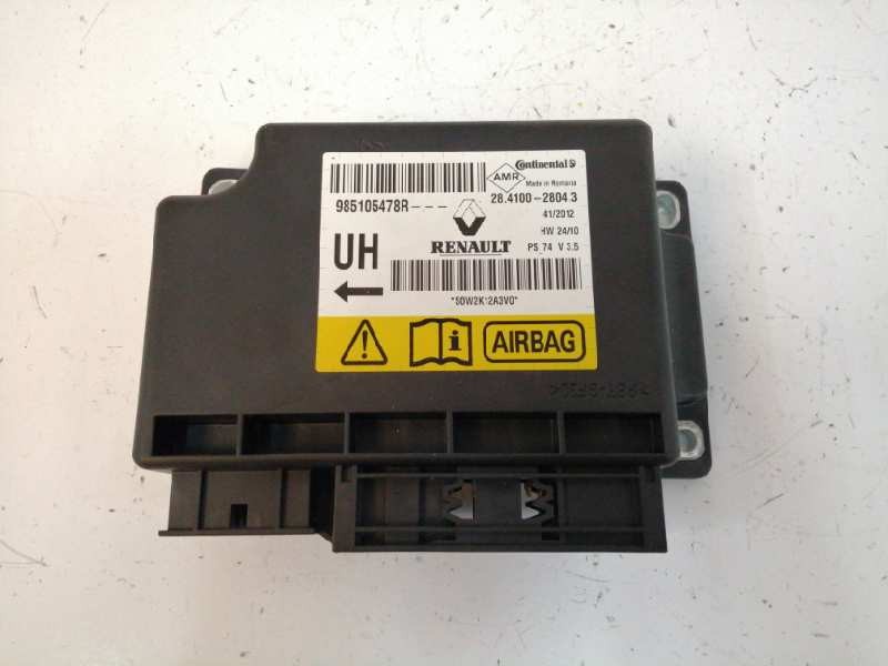 Recambio de centralita airbag para renault megane iii berlina 5 p 1.2 16v referencia OEM IAM 985105478R 2841002804 Recambio de centralita airbag para renault megane iii berlina 5 p 1.2 16v referencia OEM IAM 985105478R 2841002804