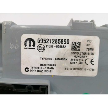 Recambio de caja reles / fusibles para fiat panda (319) 1.2 cat referencia OEM IAM 00521285890  