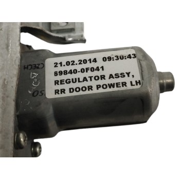 Recambio de elevalunas trasero izquierdo para toyota verso 1.6 16v cat referencia OEM IAM 698400F041  