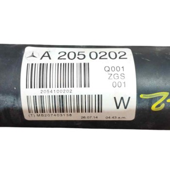 Recambio de transmision central para mercedes-benz clase c (w205) c 220 bluetec / d (205.002, 205.004) referencia OEM IAM A20502