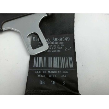 Recambio de cinturon seguridad trasero derecho para volvo s40 berlina 2.0 diesel cat referencia OEM IAM 8639549  