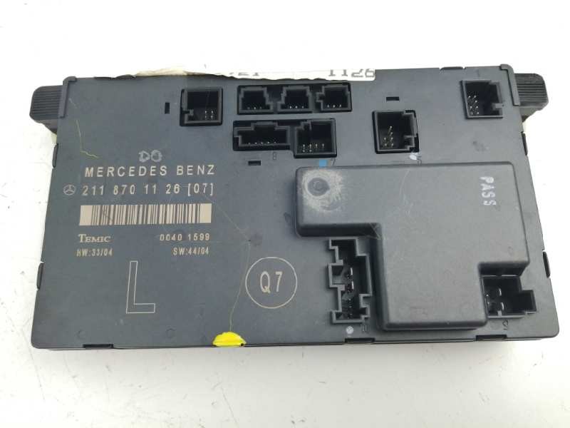 Recambio de modulo electronico para mercedes-benz clase e (w211) berlina 3.0 v6 cat referencia OEM IAM 2118701126 Recambio de modulo electronico para mercedes-benz clase e (w211) berlina 3.0 v6 cat referencia OEM IAM 2118701126