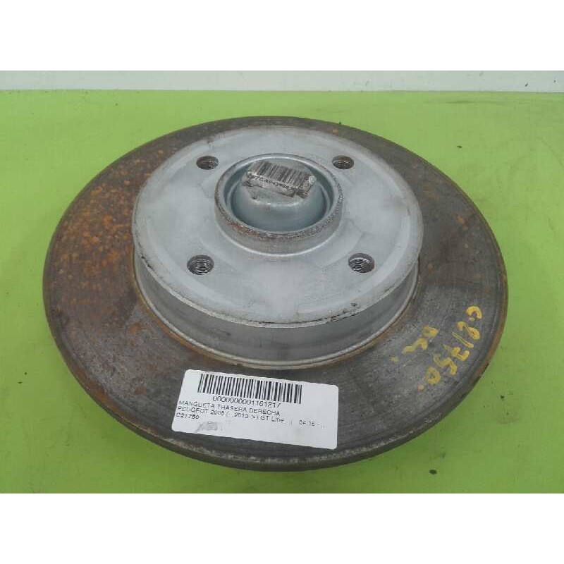 Recambio de mangueta trasera derecha para peugeot 2008 (--.2013) gt line referencia OEM IAM   