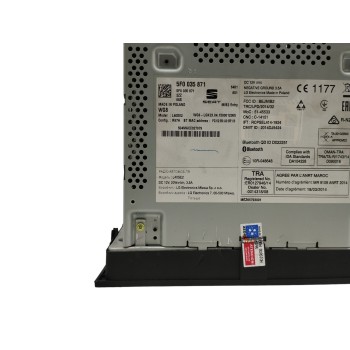 Recambio de pantalla multifuncion para seat leon (5f1) 2.0 tdi referencia OEM IAM 5F0035871  