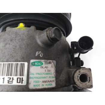 Recambio de compresor aire acondicionado para kia cee´d 1.4 cat referencia OEM IAM AN6AA05 VS16N F500