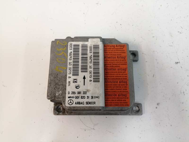Recambio de centralita airbag para mercedes-benz clase a (w168) 1.6 cat referencia OEM IAM 0018203126 0285001222 