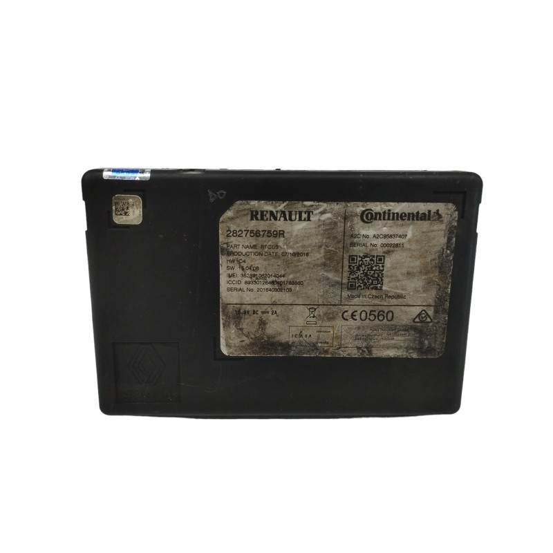 Recambio de modulo electronico para renault clio iv zen referencia OEM IAM 282756759R A2C95837407 
